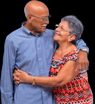 Casal de aposentados